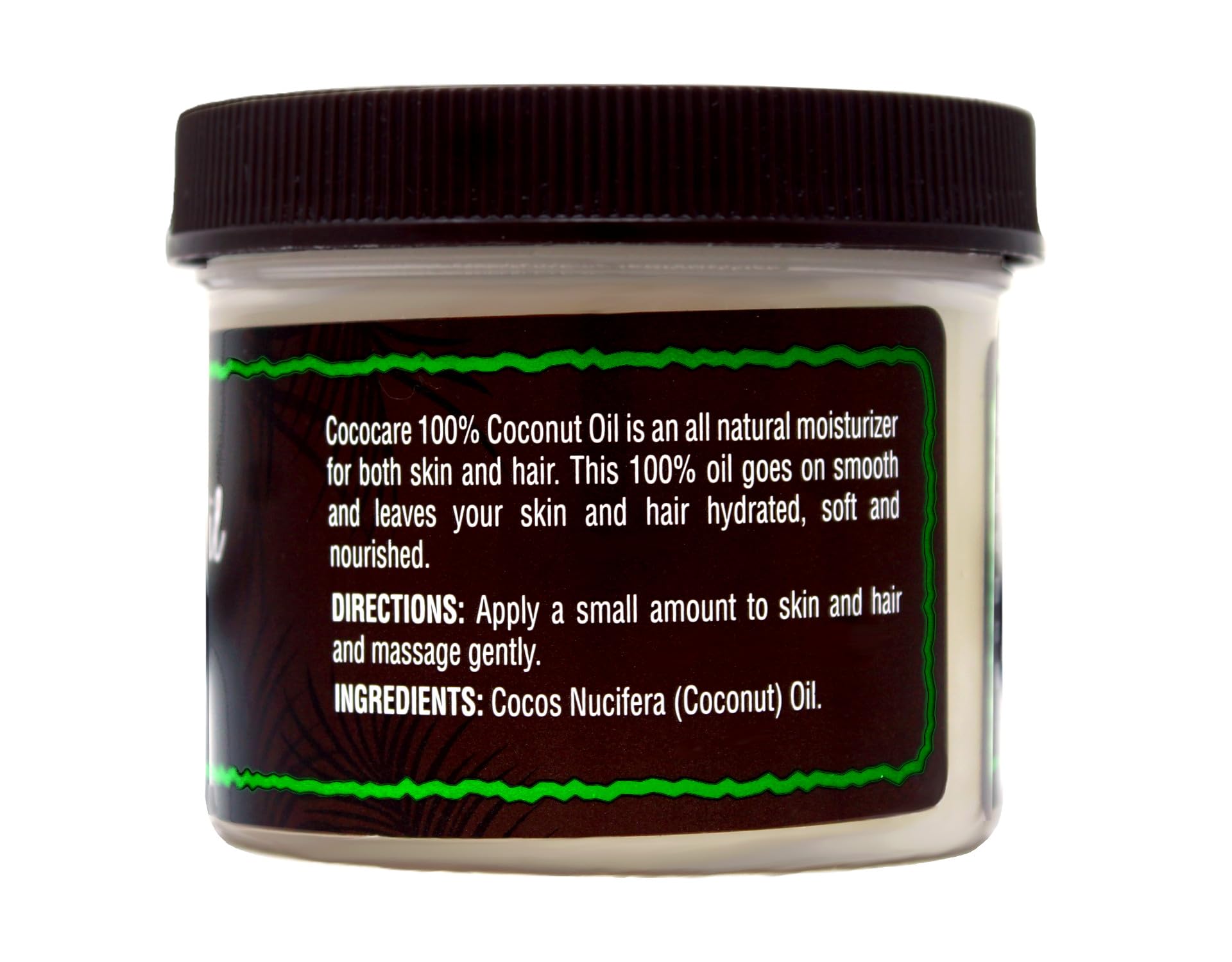 COCOCARE huile de coco pur pour cheveux, brillance et douceur.