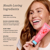 Ingrédients xylitol et aloe vera pour douceur et fraîcheur avec Cocoshine.