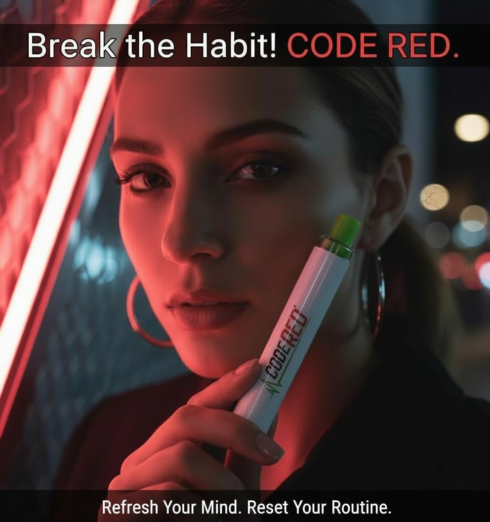 Code Red V-Aid diffuseur mullein et thym pour une senteur équilibrée.