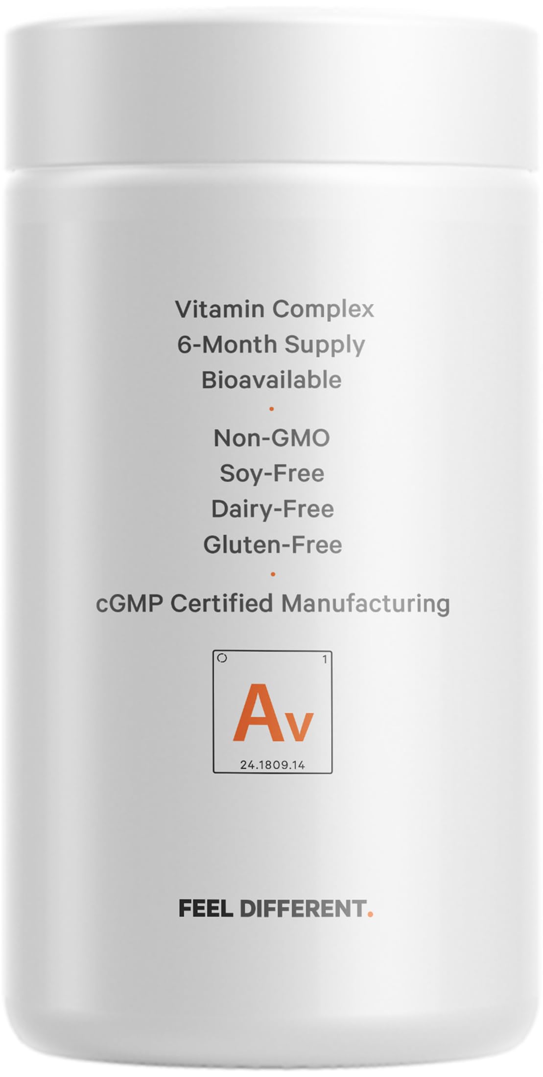 Codeage ADK vitamines - emballage clair indiquant la durée d'utilisation et le nombre de capsules.