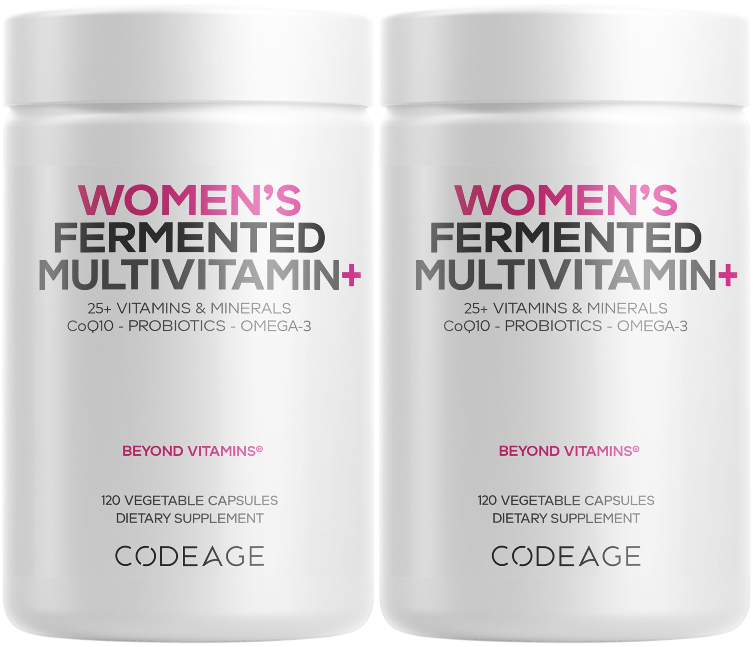 Codeage Bouteille Multivitamines Quotidiennes, soutien nutritionnel quotidien et énergie légère
