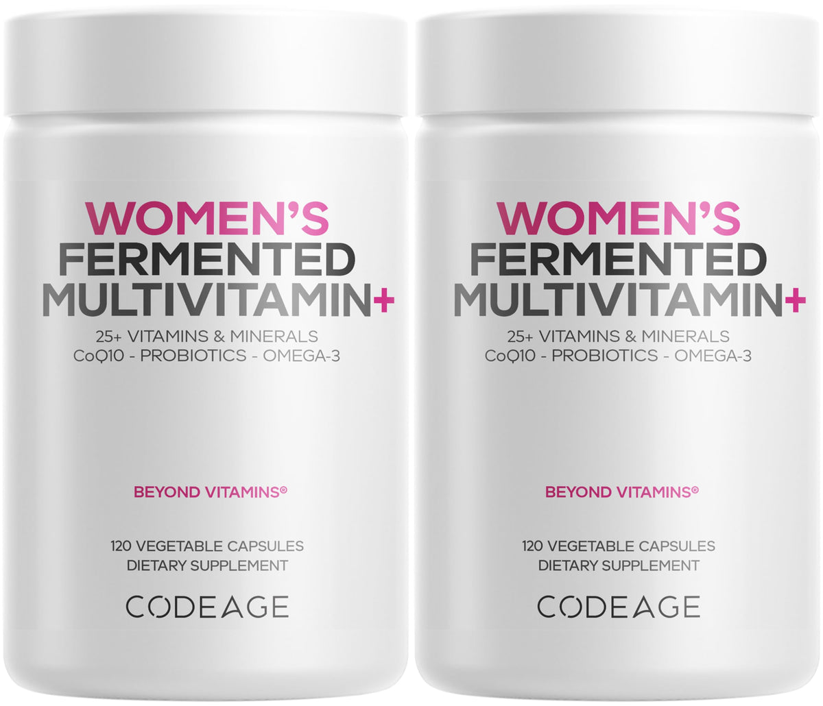 Codeage Bouteille Multivitamines Quotidiennes, soutien nutritionnel quotidien et énergie légère