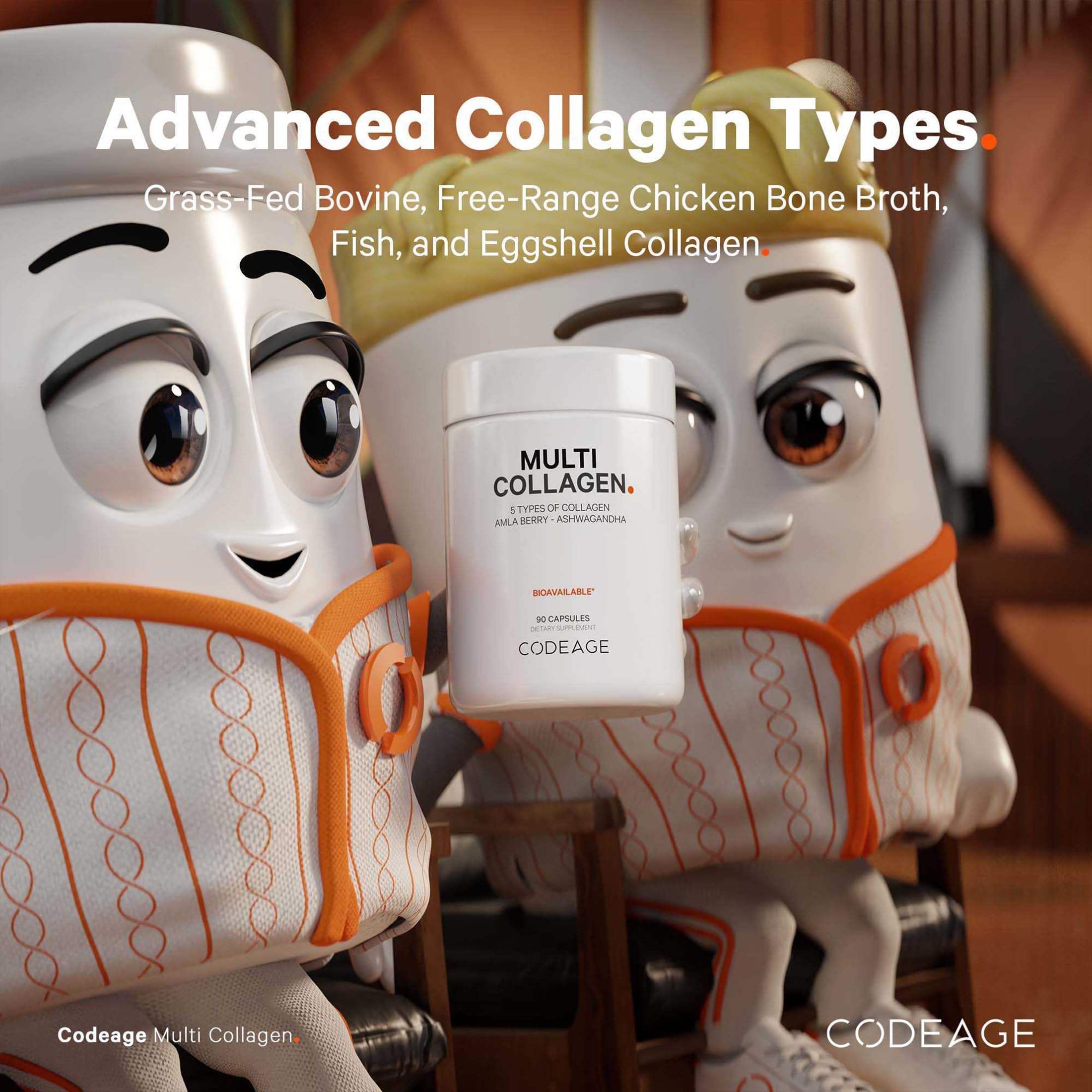 Codeage Collagene Multi hydrolyse, digestion facilitée