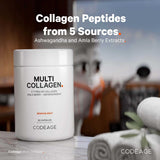 Codeage Collagene Multi types I à X, soutien structurel et conjonctif