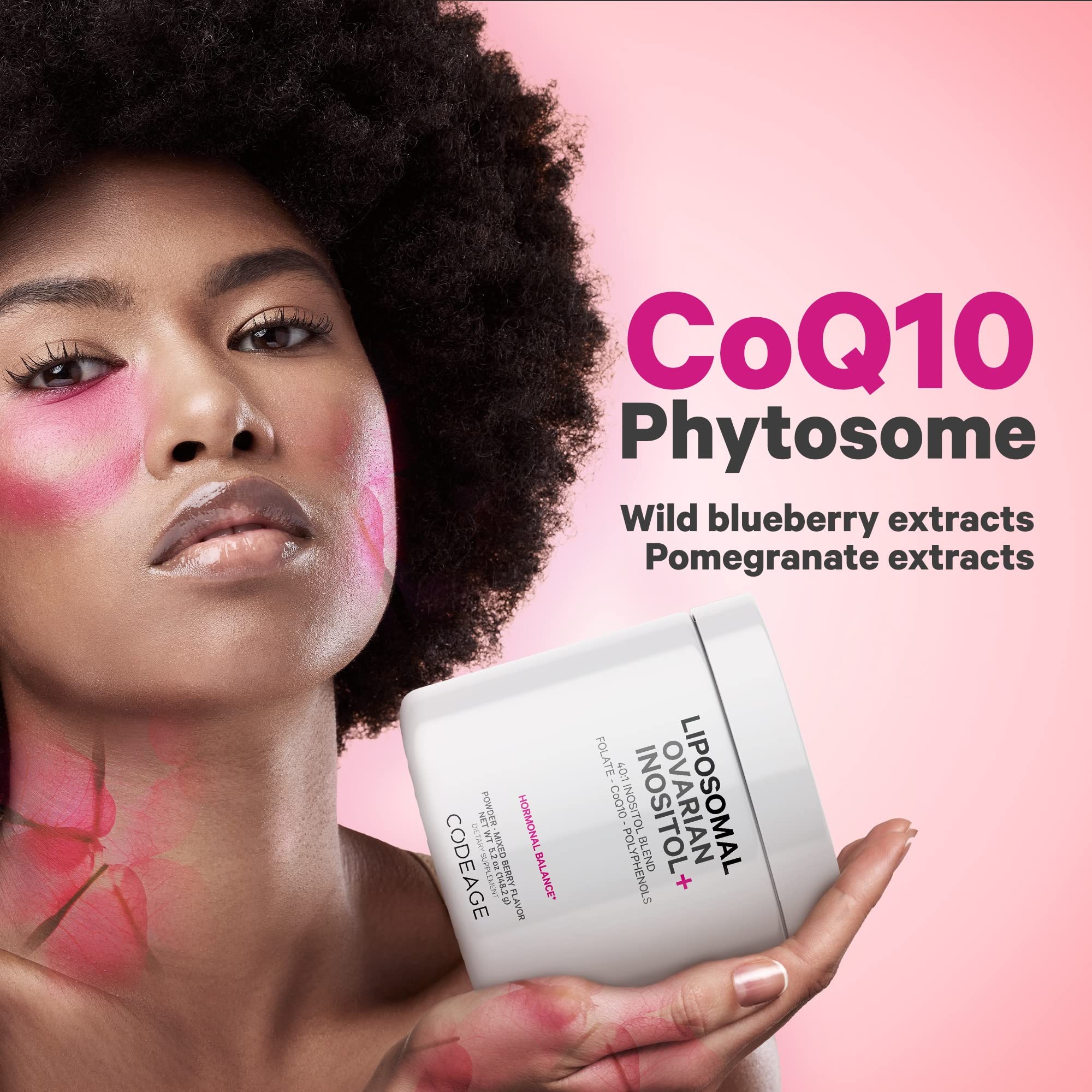 CoQ10 Phytosome enrichi et mélangé à des extraits naturels.