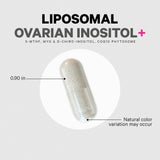Codeage Liposomal Ovarian Inositol+ myrtille sauvage pour antioxydants naturels.