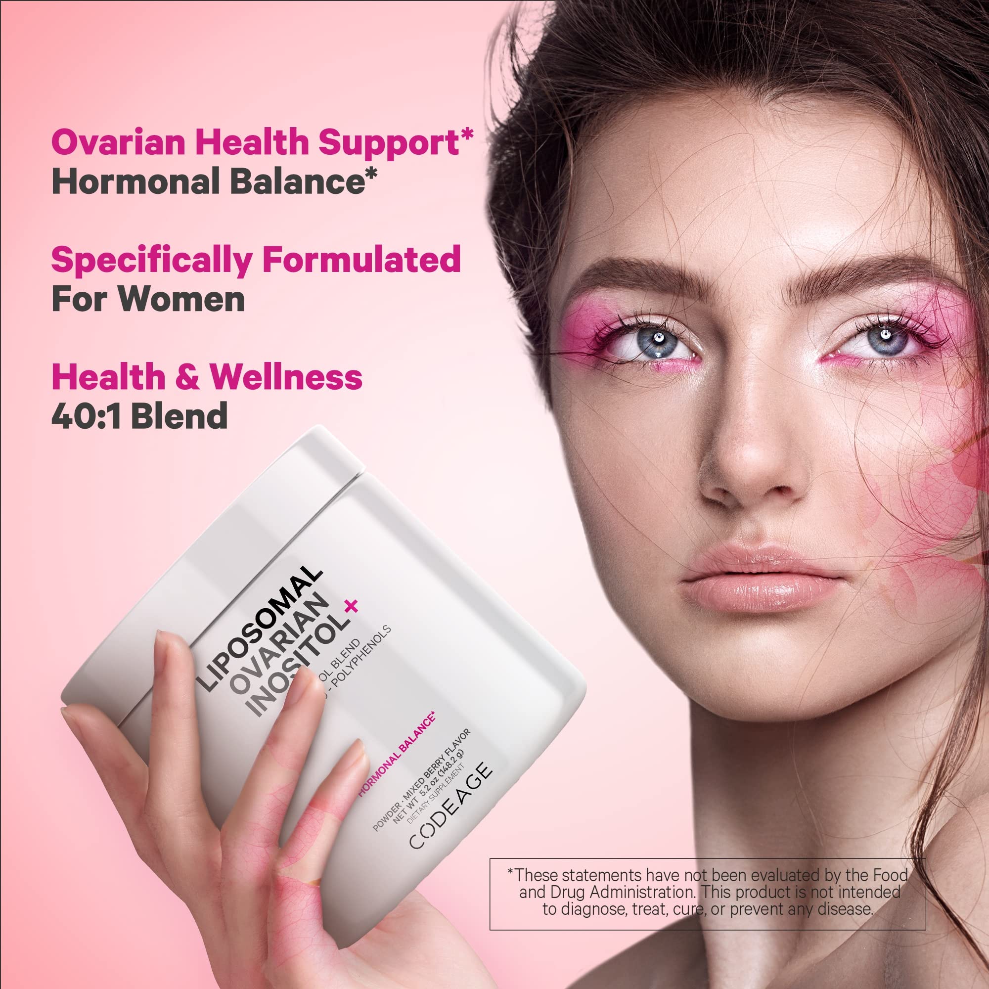 Extraits de grenade et de myrtille apportant des nutriments phyto-actifs.