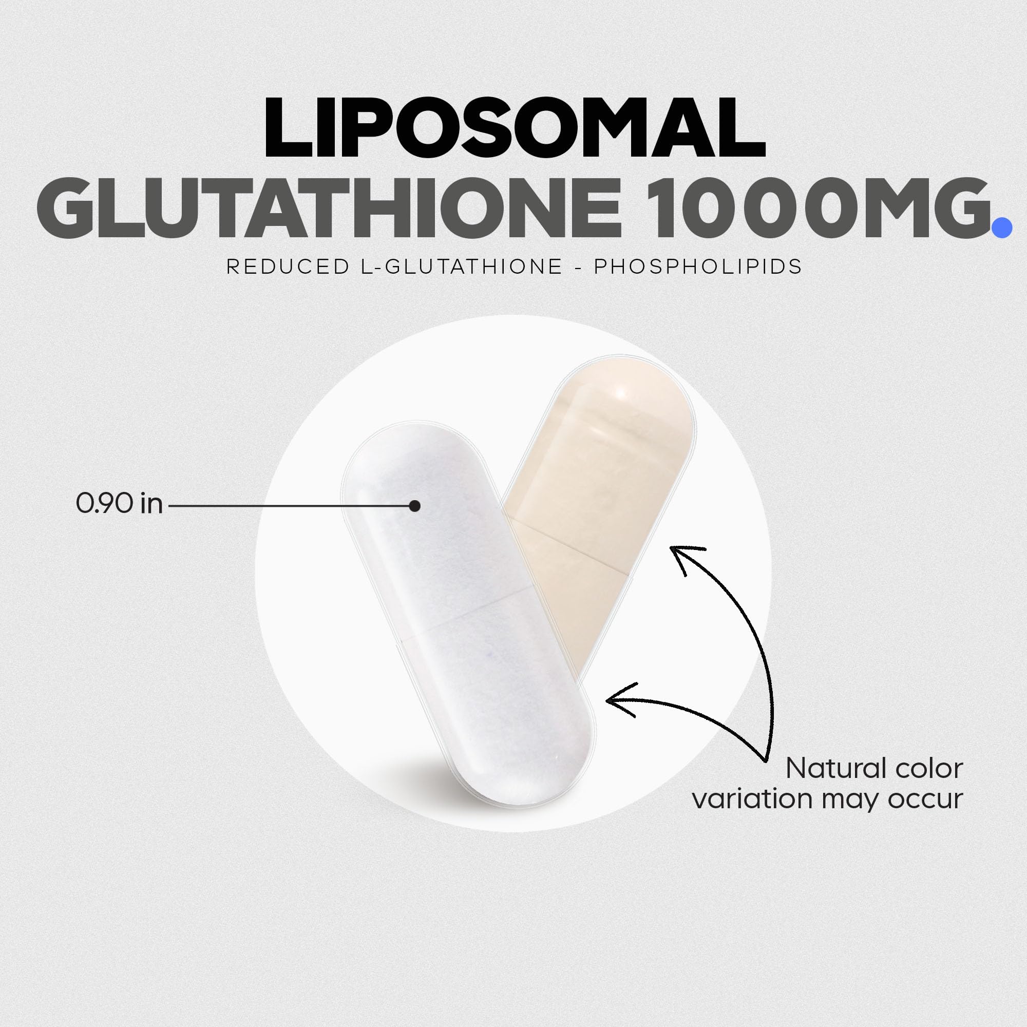 Codeage Glutathion liposomal, ingrédients vegan sans allergènes majeurs