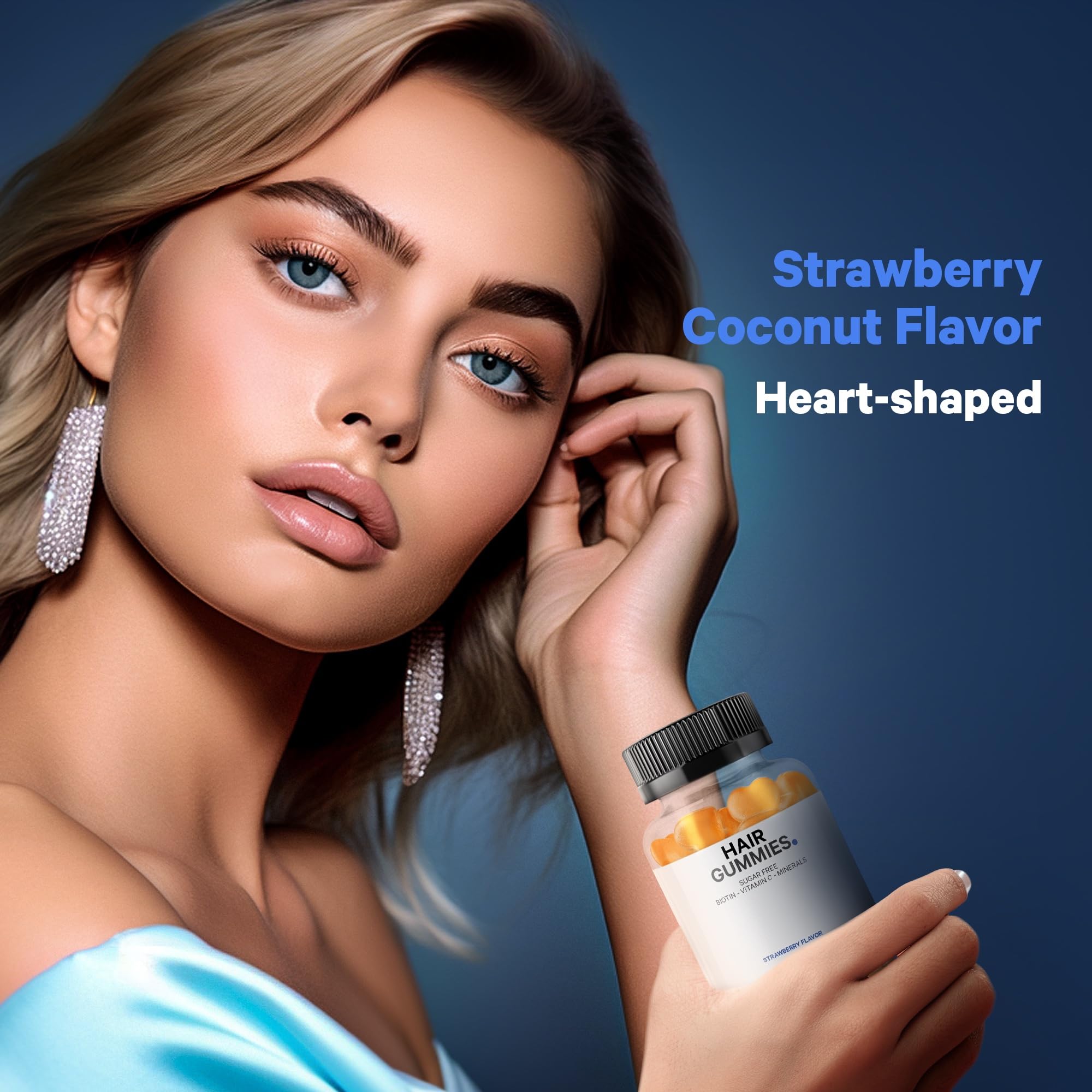 Codeage gommes capillaires inositol pantothenique et choline pour équilibre nutritionnel.