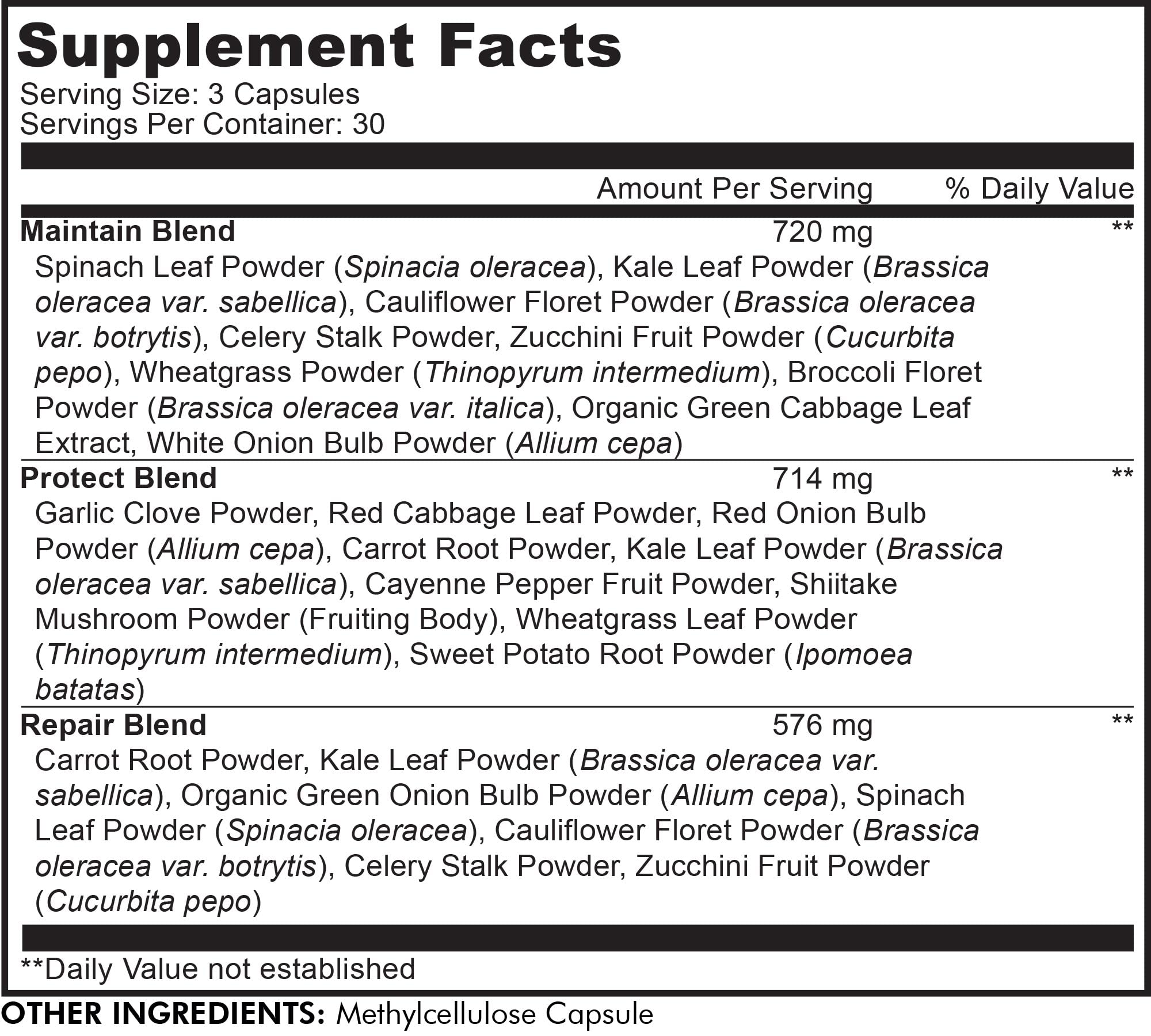 Codeage Instantfood – pilules verts, mélange végétal riche en nutriments pour véganes.