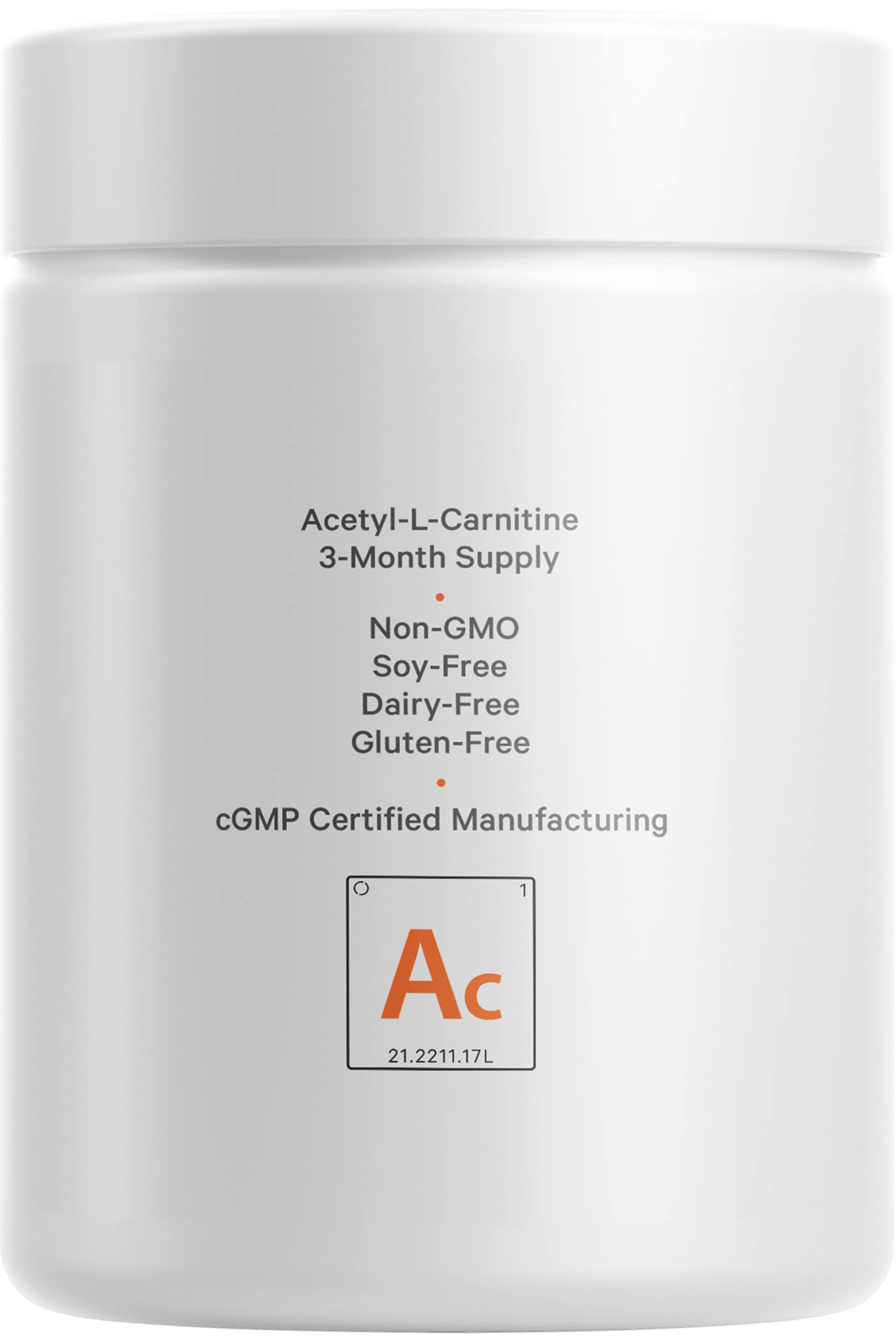 Codeage Liposomal Acetyl-L-Carnitine, trois mois d’approvisionnement avec 90 gélules.