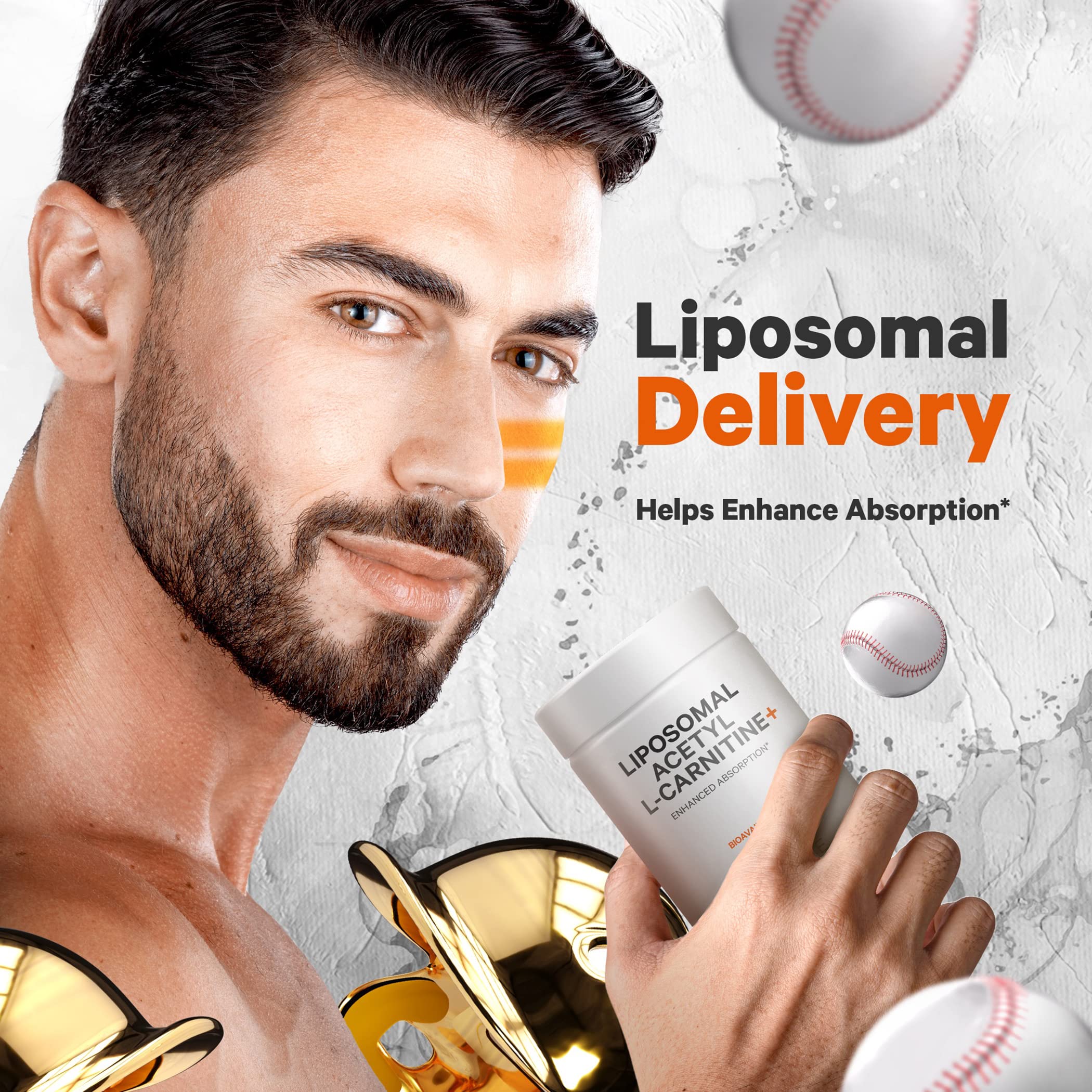 Codeage Liposomal Acetyl-L-Carnitine, dose simple et pratique à prendre.