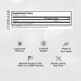 Codeage Liposomal Apigenin: détail des gélules pour absorption liposomale.