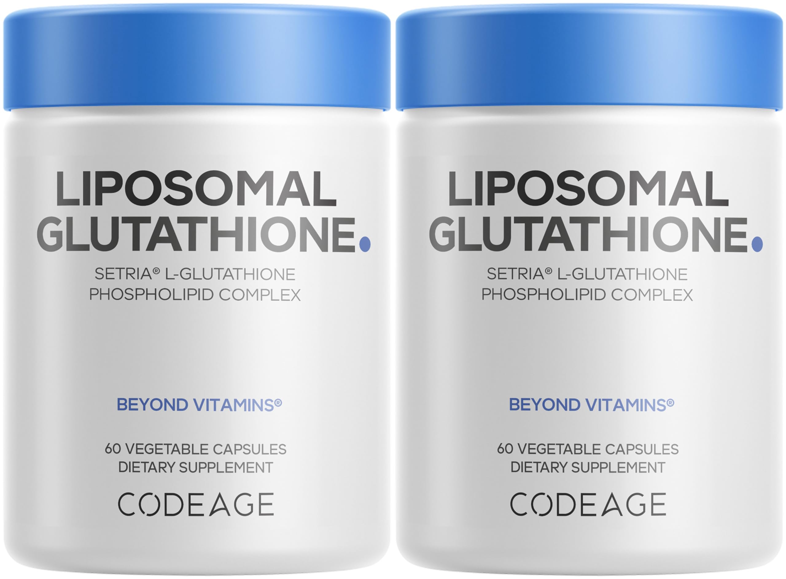 Codeage Liposomale Glutathion, bouteille ouverte, utilisation pratique et fluide