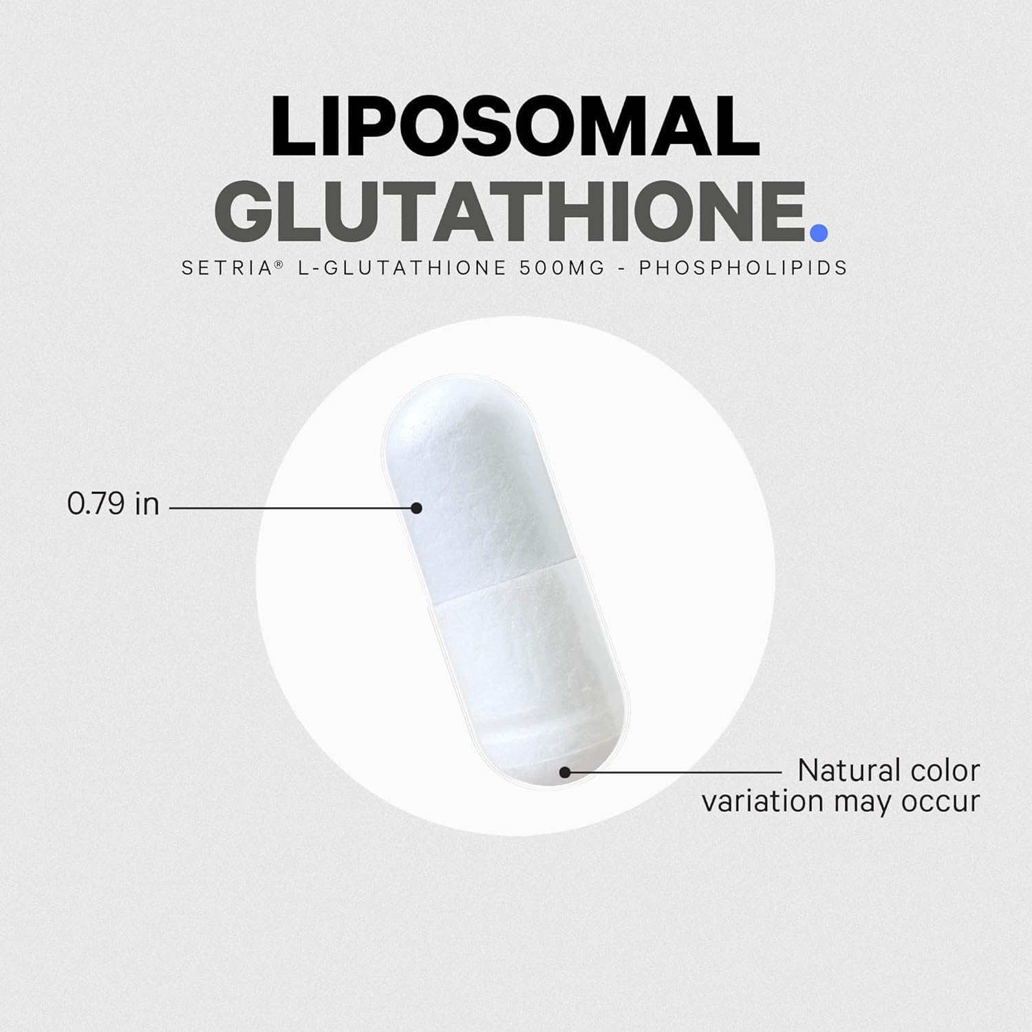 Codeage Liposomale Glutathion, phospholipides issus tournesol pour livraison liposomale