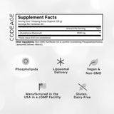 Codeage Glutathion Liposomale Poudre, dose mesurée pour un dosage précis.