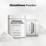 Codeage Glutathion Liposomale Poudre, mélange facile dans l’eau ou boissons.