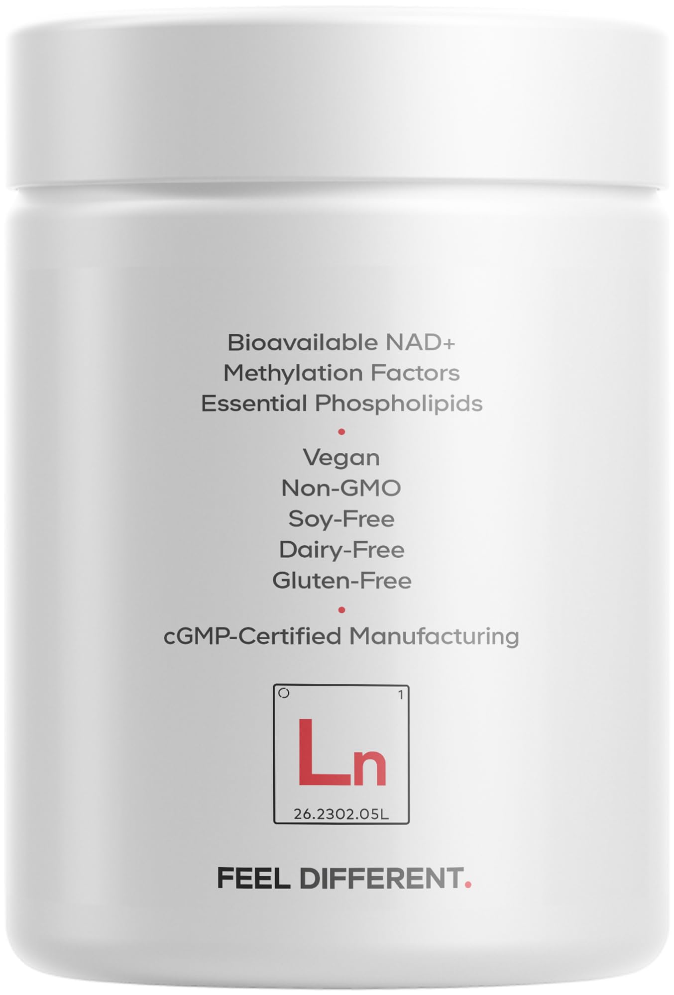 Codeage Liposomal NAD+ Ultra – ingrédients mondiaux sélectionnés pour une qualité fiable.