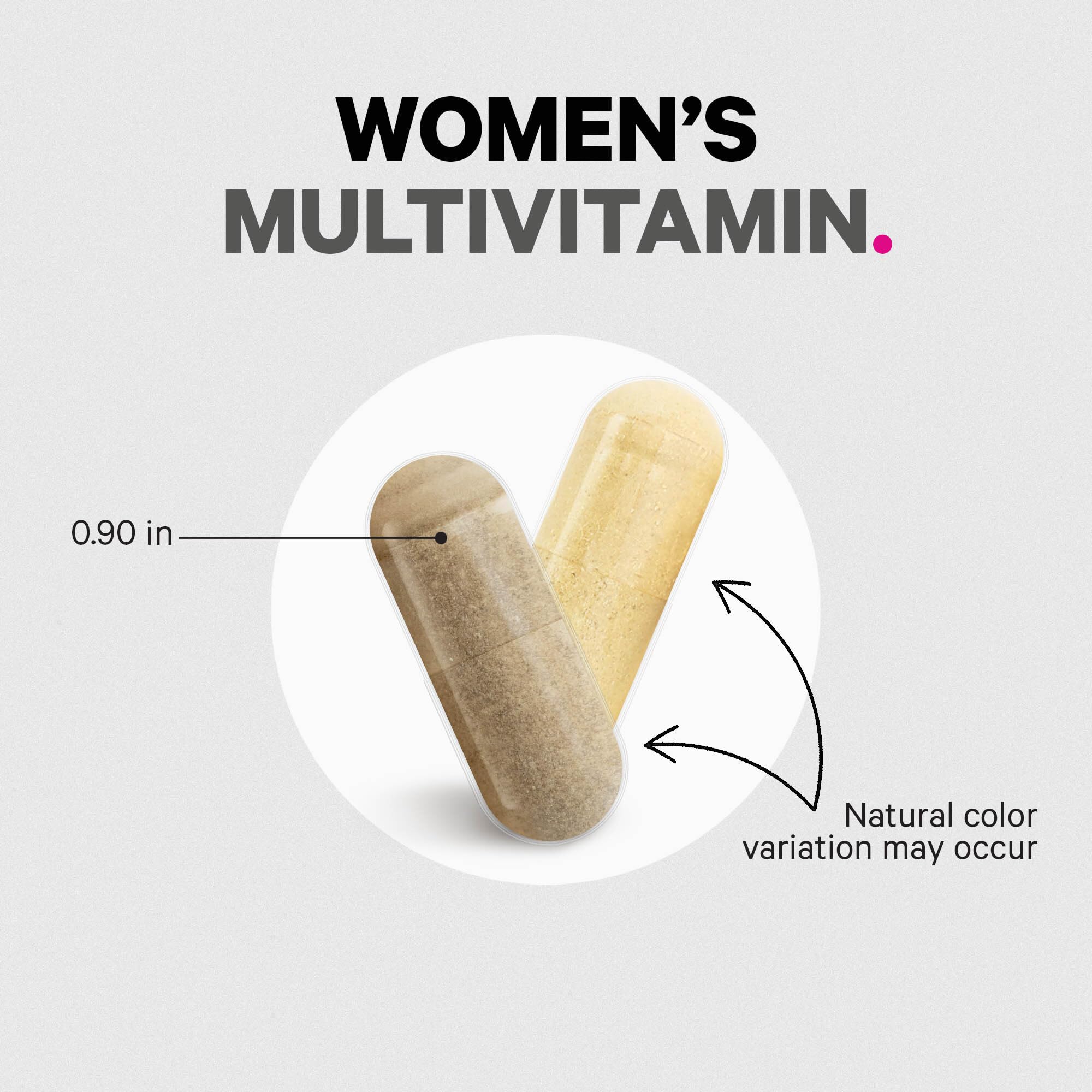 Codeage Multivitamine Quotidienne pour Femmes — Étiquette vegan et choix sans allergènes majeurs.
