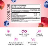 Mélange Myo-Inositol et D-Chiro-Inositol 40:1 en poudre pour routine quotidienne.