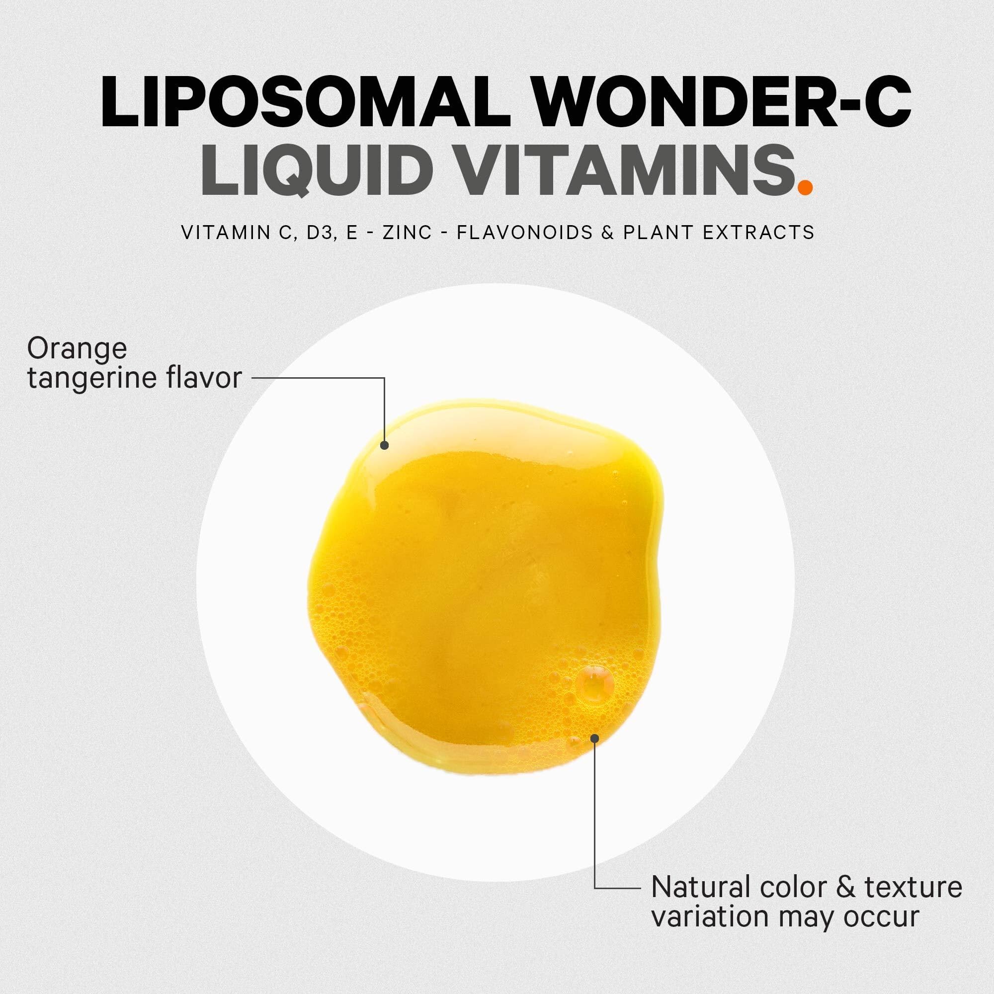 Codeage Nanofood Wonder-C: saveur orange-tangerine agréable.