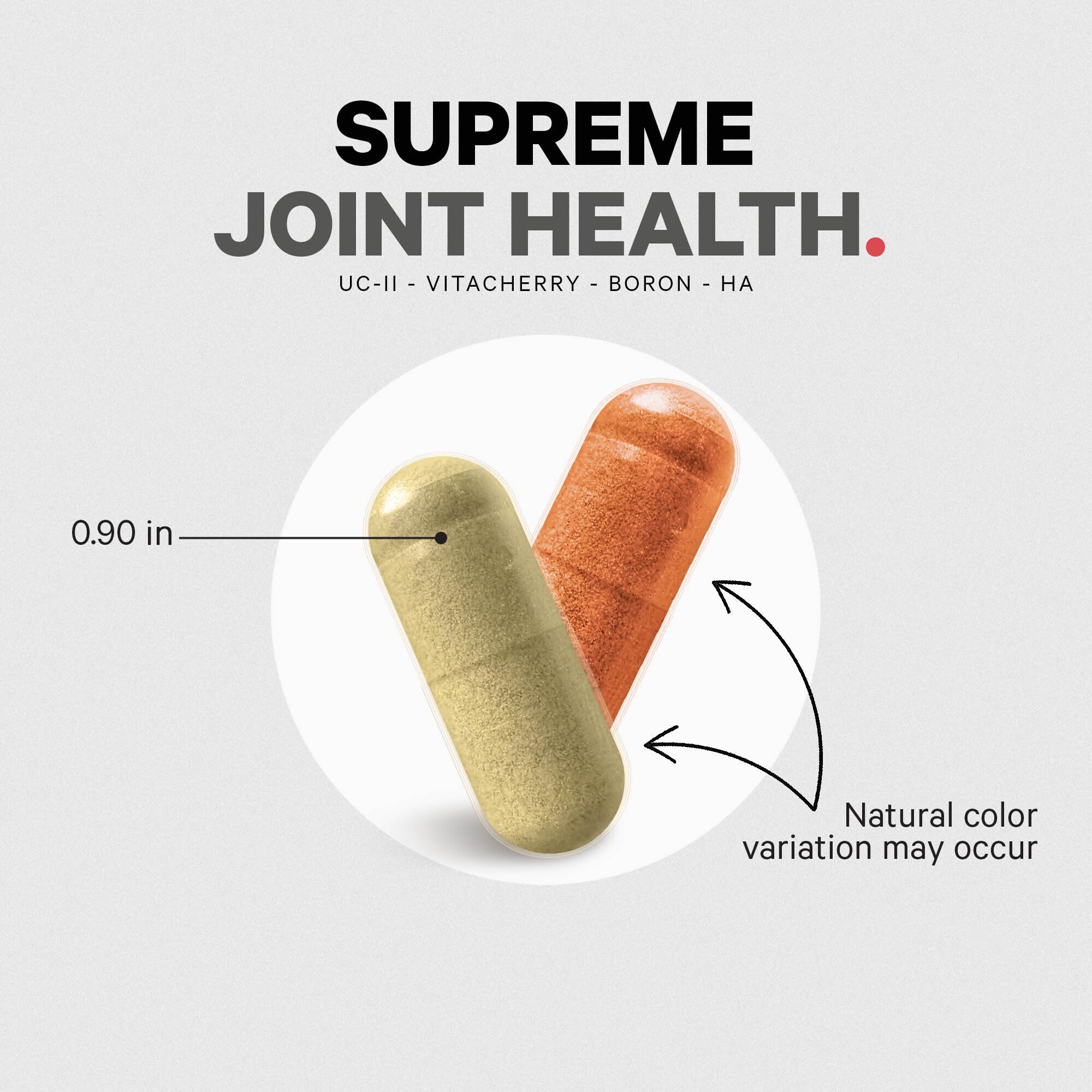 Codeage Supreme Joint Health – acide hyaluronique pour la lubrification potentielle des articulations.