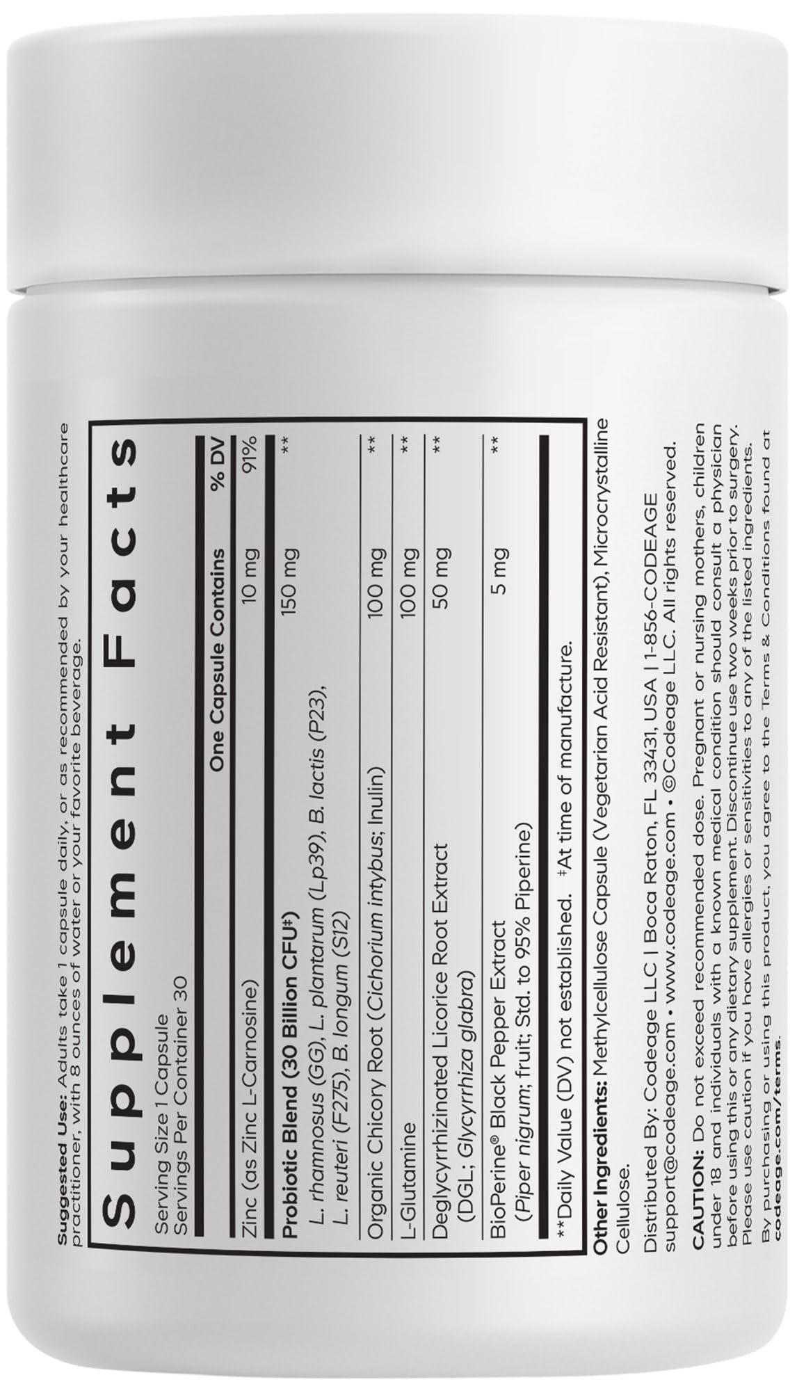 Boîte Codeage synbiotique sans réfrigération, pratique pour le quotidien.