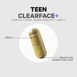 Rituel d’utilisation Codeage Teen Clearface dans une routine visage adaptée.