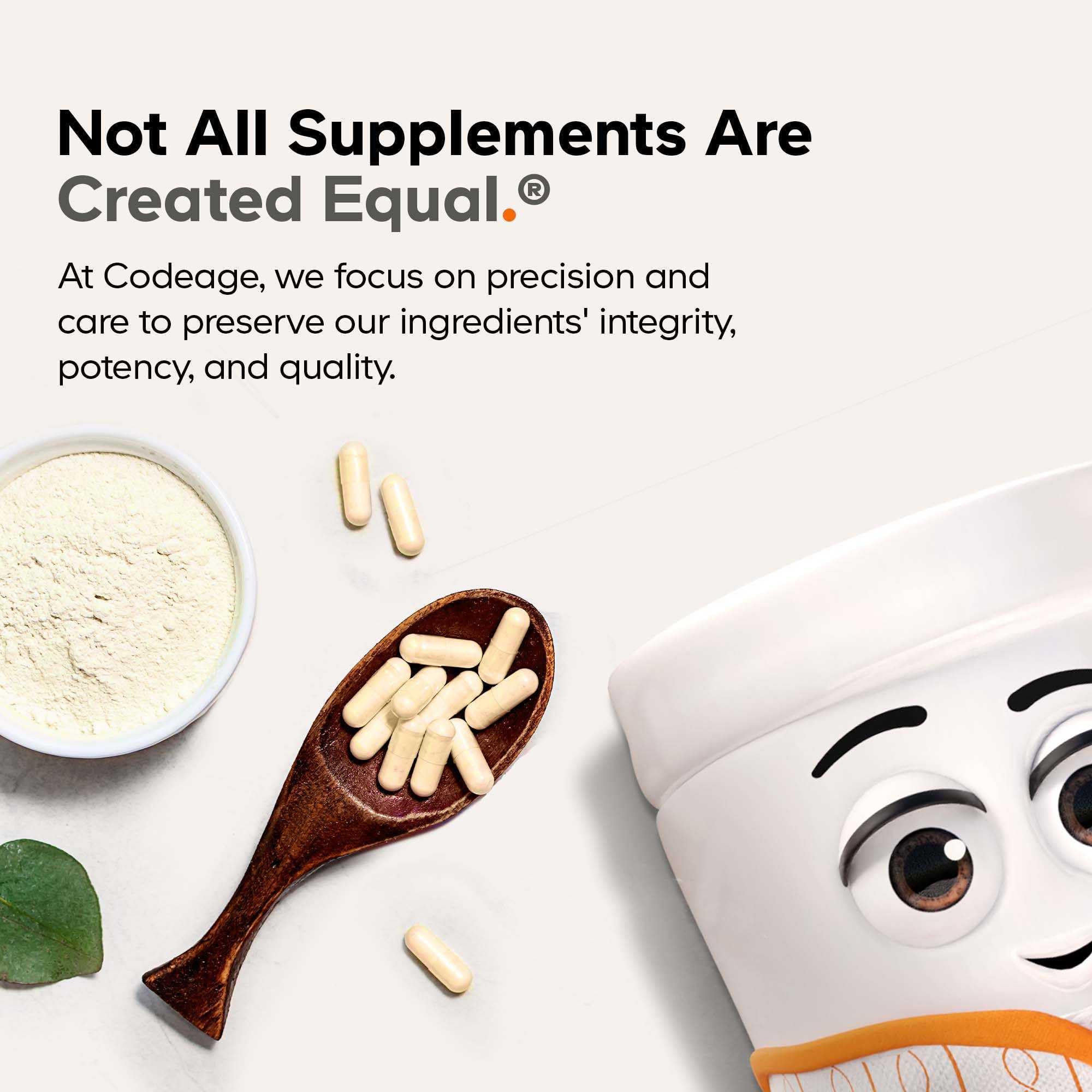 Codeage Teen Multivitamin – Minéraux et probiotiques, soutien digestif et vitalité.