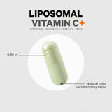 Codeage Vitamine C liposomale bioflavonoides d'agrumes, sources naturelles