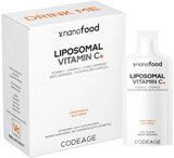 Codeage vitamine C liposomale liquide 1000 mg en bouteille, absorption potentielle facilitée