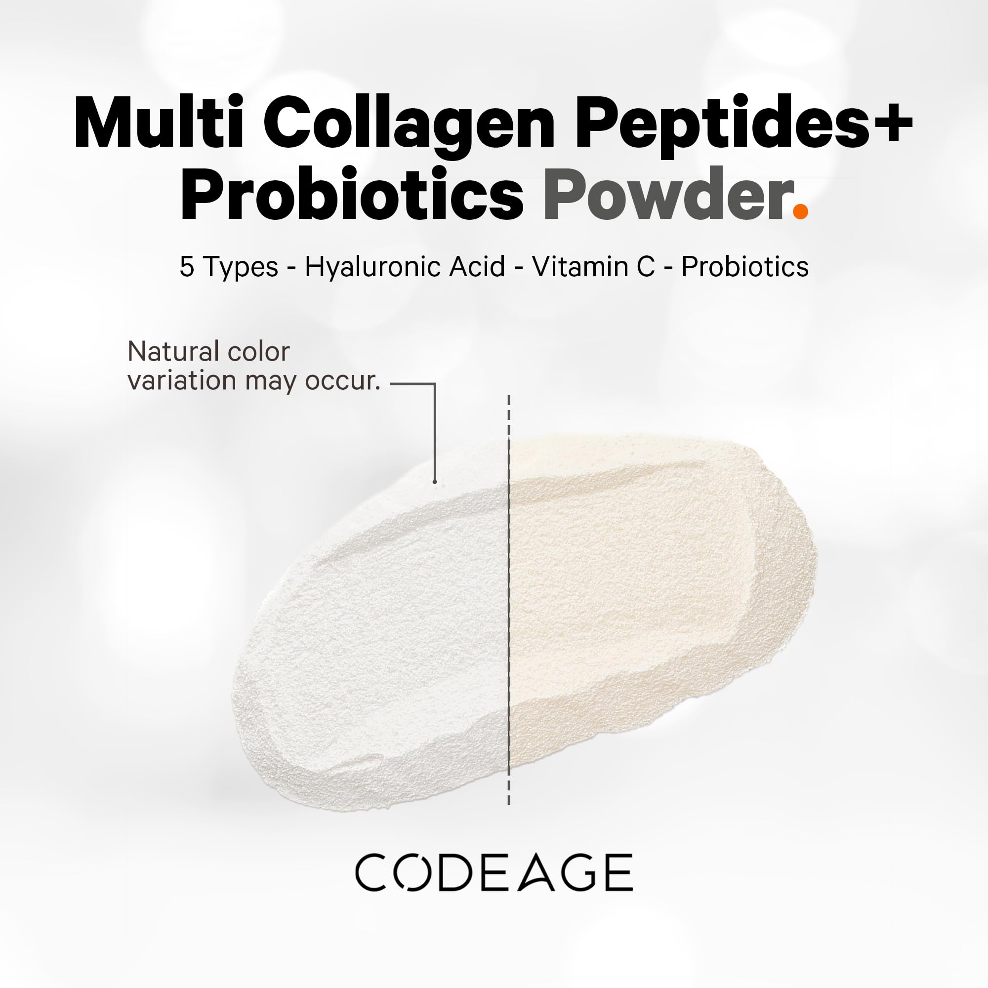 Codeage Zéro glucides édition noire: poudre neutre prête à mélanger.