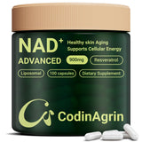 CodinAgrin NAD+ : Bouteille claire pour soutenir votre énergie au quotidien
