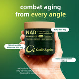 CodinAgrin NAD+ – Étiquette produit: informations claires et lisibles