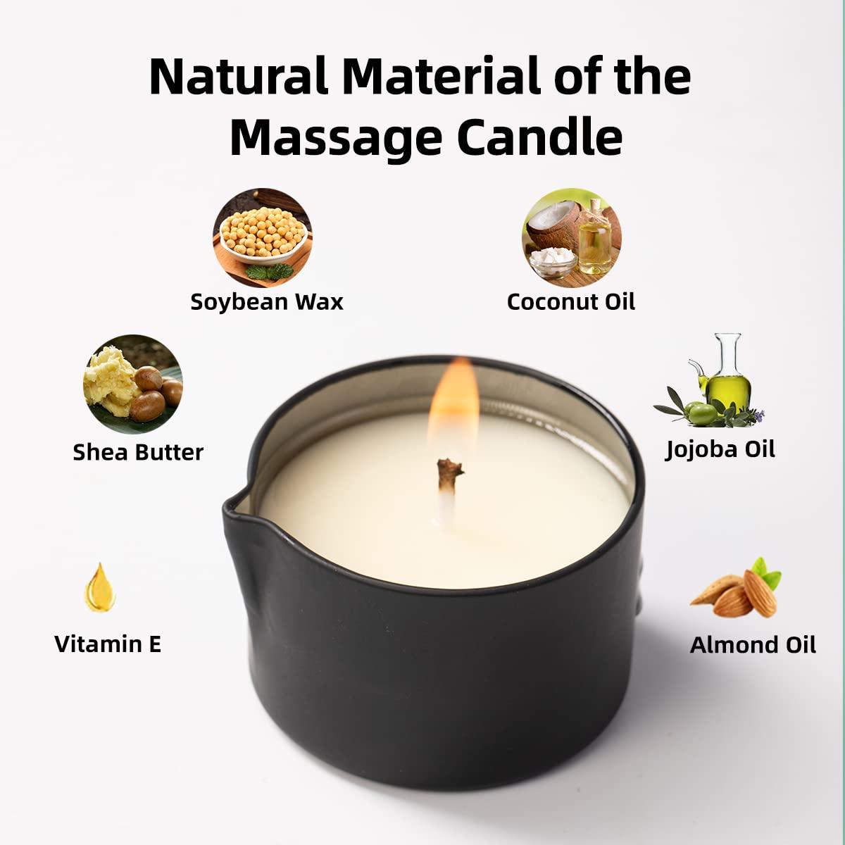 Coffret cadeau Luxmasa bougie massage luxe pour offrir
