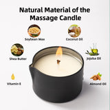Coffret cadeau Luxmasa bougie massage luxe pour offrir