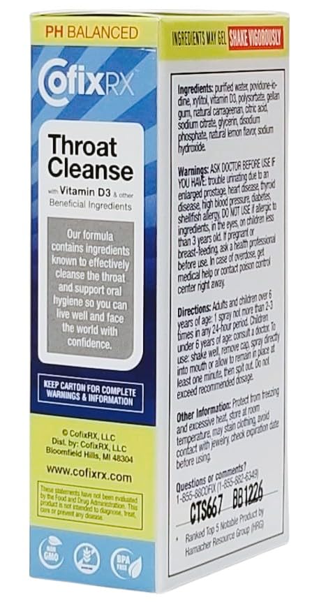 COFIXRX Senteur citron spray – expérience rafraîchissante