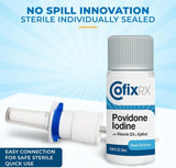Ingrédients COFIXRX: povidone iodée pour le nettoyage nasal.