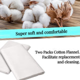 Cogetoro flanelle coton bio – bords sérés assurant une finition durable.