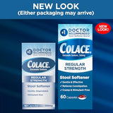 Paquet-blister Colace montrant le format pratique à emporter.