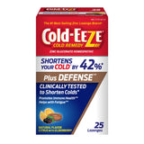 Pastilles Cold-Eeze Plus Defense citron-sureau avec zinc, saveur naturelle