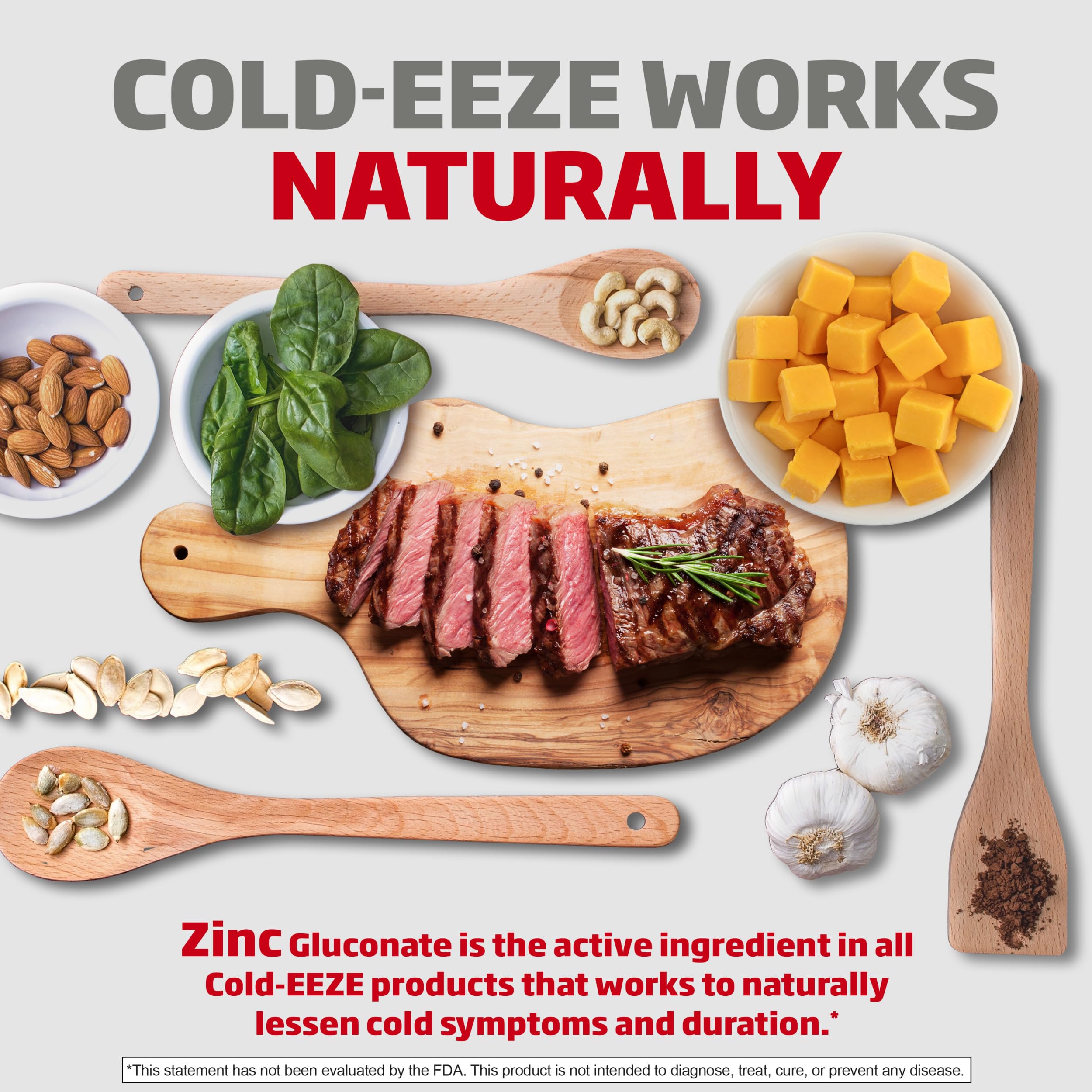 Ingrédients clés Cold-Eeze Plus Defense: Sambucus nigra, échinacée et cynorrhodon