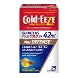 Pastilles Cold-Eeze Plus Defense au zinc miel Manuka citron, soutien possible de l'immunité