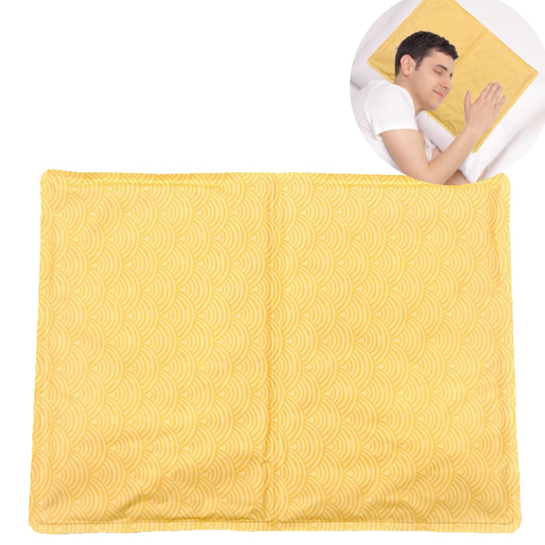 coldchill gel pack dans lit pour une nuit fraîche et apaisante