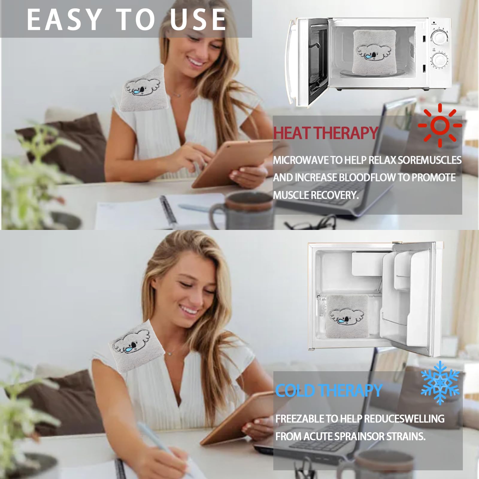Coldcool utilisation-parts-corps : solution polyvalente pour le cou et les membres.