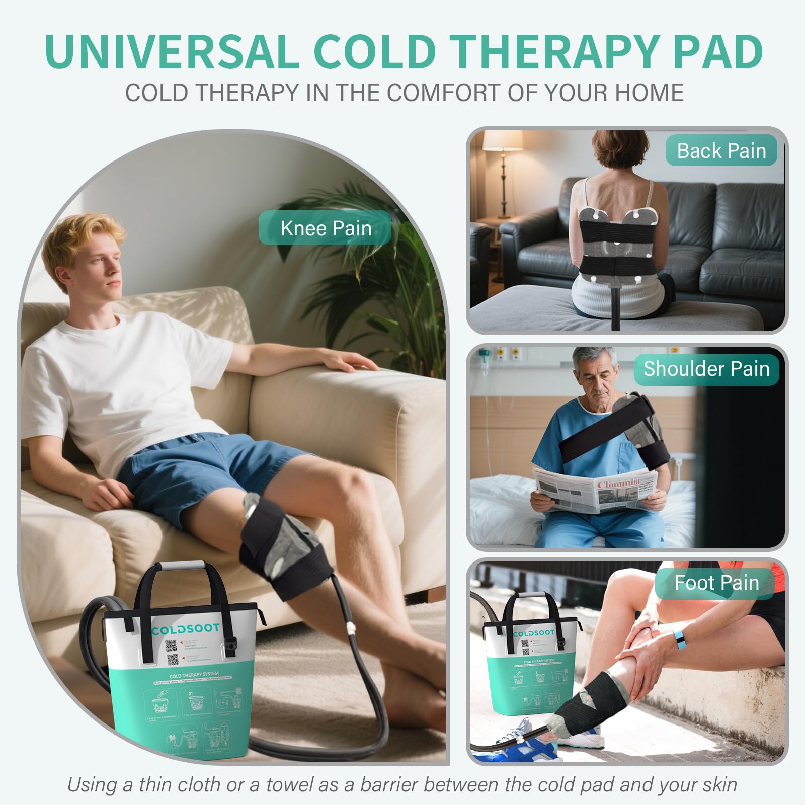 COLDSOOT panneau contrôle temps: réglages simples pour sessions personnalisées.