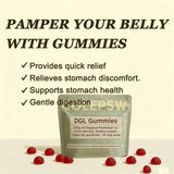 COLEPSW Gomme barrière gastrique, soutien potentiel après un repas copieux.