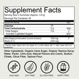 COLEPSW Gomme pratique à prendre au quotidien, sans gluten.