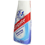Colgate 2-en-1 frais haleine menthe, goût rafraîchissant après brossage.