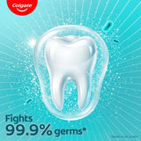Pâte dentifrice Colgate Active Salt menthe, texture crémeuse et rafraîchissante